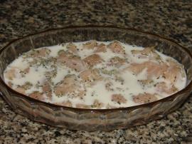 Çörek Otlu, Susamlı Tavuk Sote (Yağsız, Sütle Marine Edilmiş)