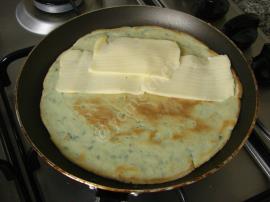 Ispanaklı Yeşil Krep