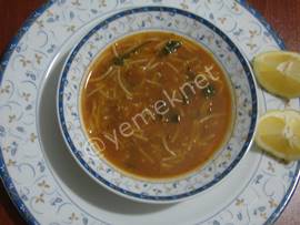 Kıymalı Tel Şehriye Çorbası