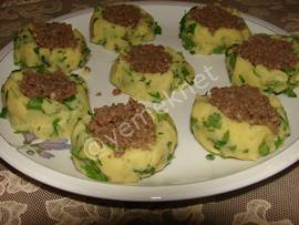 Patates Mantısı (Kıymalı)