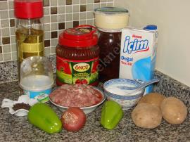 Patates Yatağında Et Sote (Patates Beğendi)