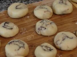 Rulo Kurabiye (Kakaolu, Hindistan Çevizli) (Tatlı)