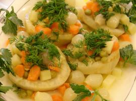 Zeytinyağlı Kereviz Dolması