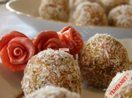 Bisküvili Havuç Topları