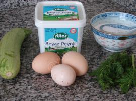 Kabaklı Dereotlu Omlet