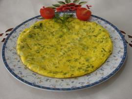 Kabaklı Dereotlu Omlet