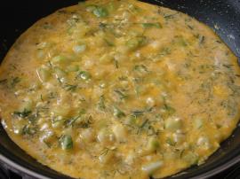 Kabaklı Dereotlu Omlet