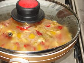 Kremalı Gökkuşağı Omlet