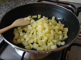 Kremalı Patatesli Omlet