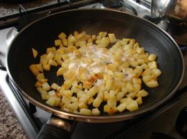 Kremalı Patatesli Omlet