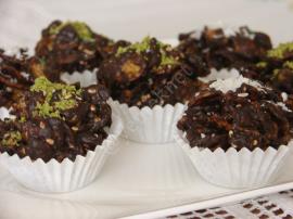 Mısır Gevreğinden Çikolata Topları