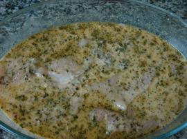 Tavuk Yatağında Soslu Garnitür