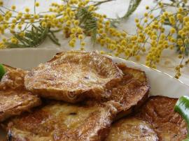 Yumurtalı Patlıcan Kızartması