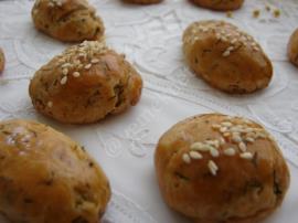 Dereotlu Poğaça (Tuzlu, Mayasız)