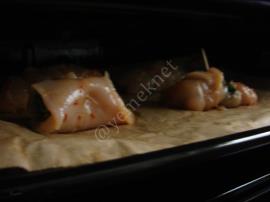 Ispanaklı Tavuk Sarma