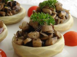 Mantarlı Enginar Dolması (Zeytinyağlı)