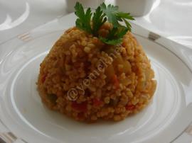 Sebzeli Bulgur Pilavı