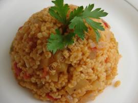 Sebzeli Bulgur Pilavı