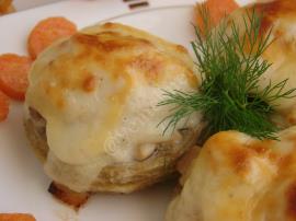 Beşamel Soslu Tavuklu Enginar