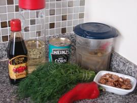 Dereotlu Cevizli Salata