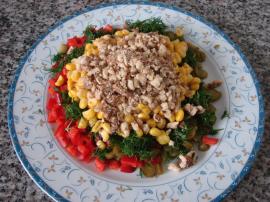 Dereotlu Cevizli Salata