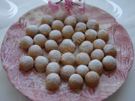 Fındık Dolgulu Misket Kurabiye