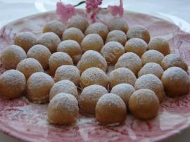 Fındık Dolgulu Misket Kurabiye