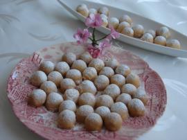 Fındık Dolgulu Misket Kurabiye