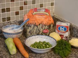 Kremalı Taneli Sebze Çorbası