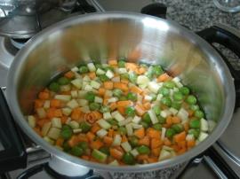 Kremalı Taneli Sebze Çorbası