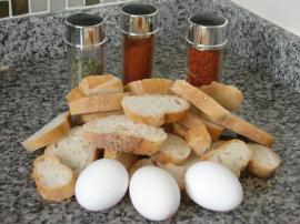 Sade Ve Baharatlı Yumurtalı Ekmek