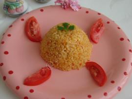 Domatesli Bulgur Pilavı
