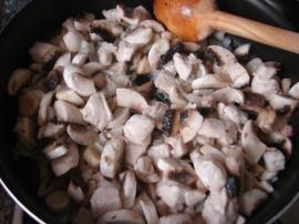 Fırında Mantarlı Tavuk Sote