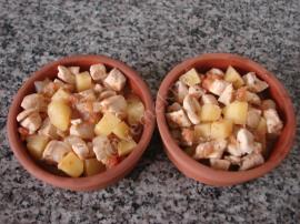 Güveçte Patatesli Tavuk