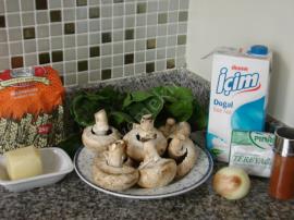 Ispanaklı Mantar Dolması