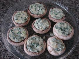 Ispanaklı Mantar Dolması