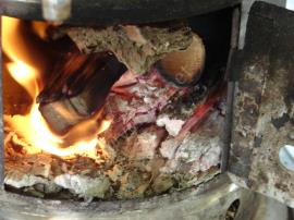 Odun Semaverinde Demleme Çay