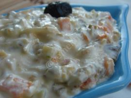 Sebzeli Tavuk Salatası (Dukan Usulü)