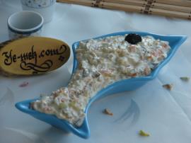 Sebzeli Tavuk Salatası (Dukan Usulü)