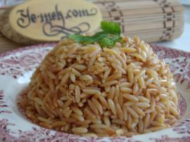 Arpa Şehriye Pilavı