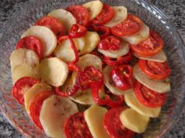 Kıymalı Mantarlı Patates Oturtma