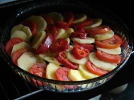 Kıymalı Mantarlı Patates Oturtma