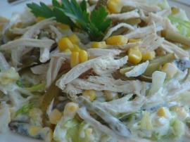 Göbekli Tavuk Salatası (Dukan Usulü)