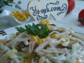 Göbekli Tavuk Salatası (Dukan Usulü)