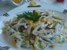 Göbekli Tavuk Salatası (Dukan Usulü)