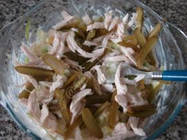 Göbekli Tavuk Salatası (Dukan Usulü)