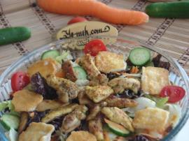 Izgara Tavuklu Salata (Dukan Usulü)