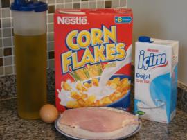 Mısır Gevrekli Tavuk Pane (Popeyes Tarzı)