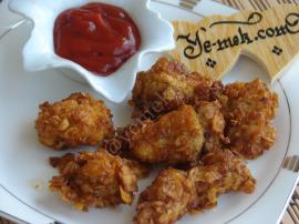 Mısır Gevrekli Tavuk Pane (Popeyes Tarzı)