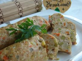 Sebzeli Tavuk Rosto (Domates Soslu)